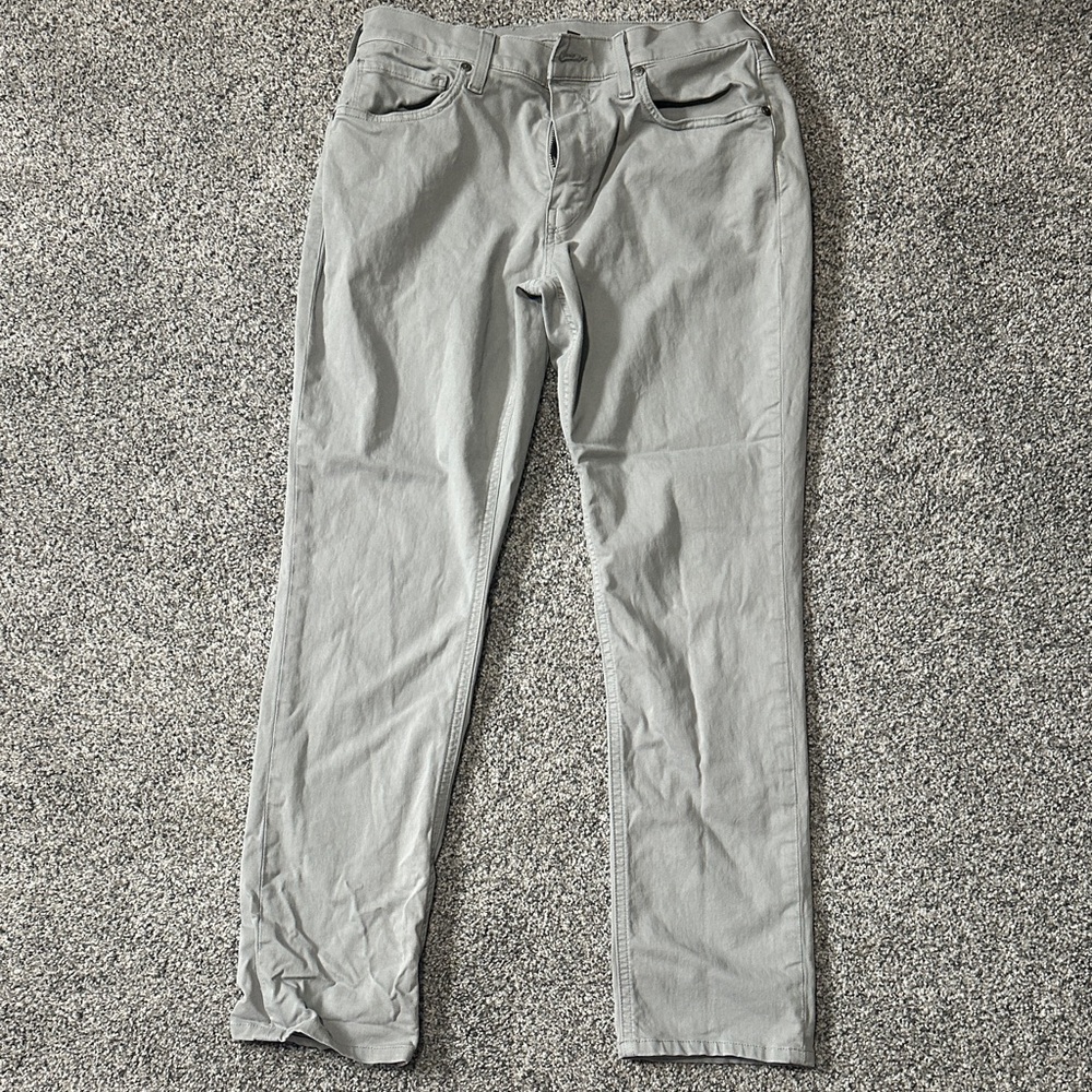 PAIGE Gray Chinos & Khakis
